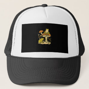 Casquette Maison Champignon Grenouille Déco Cottagecore Gobl