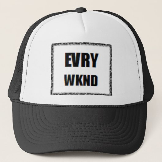 Casquette maison chaque week-end (Devant)