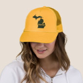 Casquette Maison du Michigan (En situation)