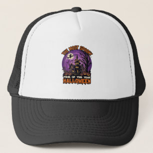 Casquette Maison hantée de Halloween la plus effrayante Sorc