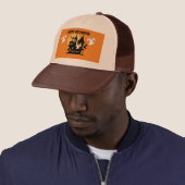 Casquette Maison hantée Halloween  (En situation)