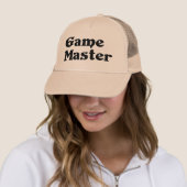 Casquette Maître de jeu (En situation)