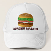 Casquette Maître d'hamburger (Devant)