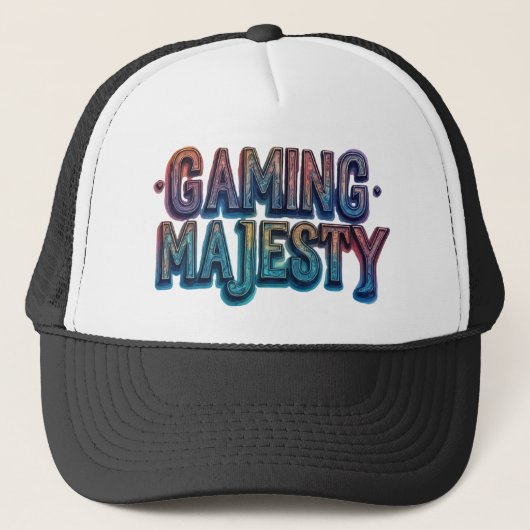 Casquette Majesté du jeu (Devant)