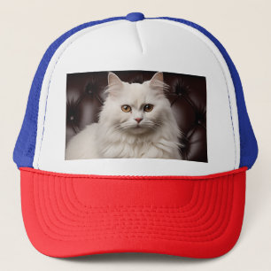 Casquette Majestic white cat