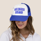 Casquette Make Congress Blue Again (En situation)