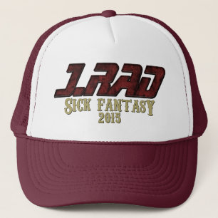 Casquette malade de camionneur d'imaginaire de