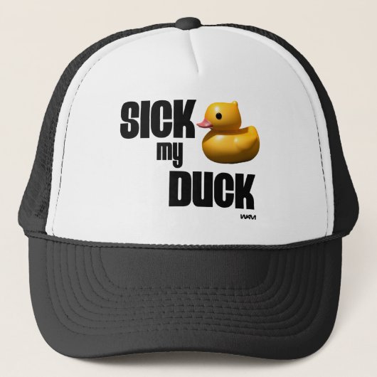 CASQUETTE MALADE MON CANARD (Devant)