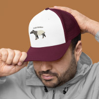 Malaisien ou asiatique Piebald Tapir Personnalisé