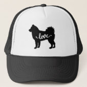 Casquette Malamute de l'Alaska Spitz chien amour (Devant)