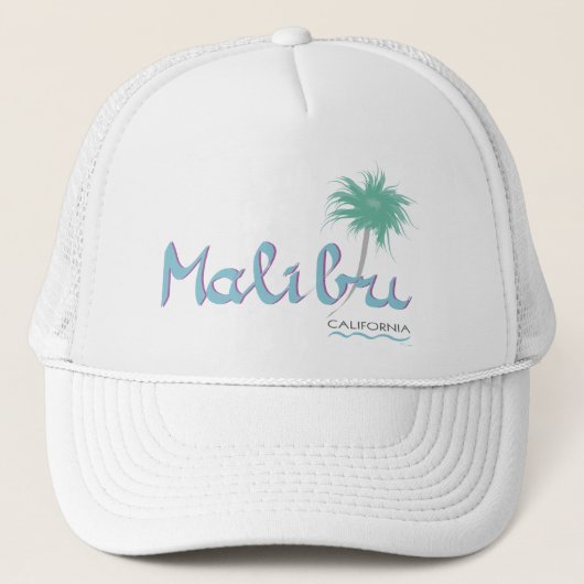 Casquette Malibu, graphique de CA, cool (Devant)