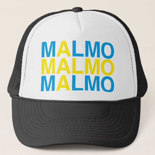 Casquette MALMO Swedish Flag (Devant)