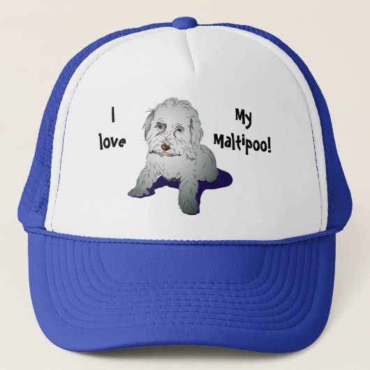 Casquette Maltipoo Cute Puppy (Devant)