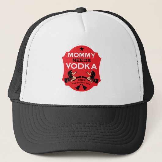 Casquette Maman a besoin de Vodka (Devant)