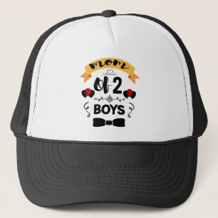 Casquette Maman de 2 garçons Cadeau de maman de la part du f