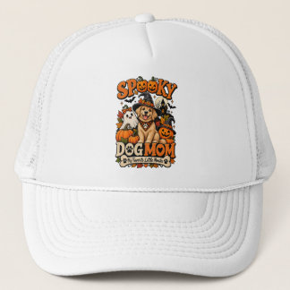 Casquette Maman de chien effrayant Halloween Mignon Squelett