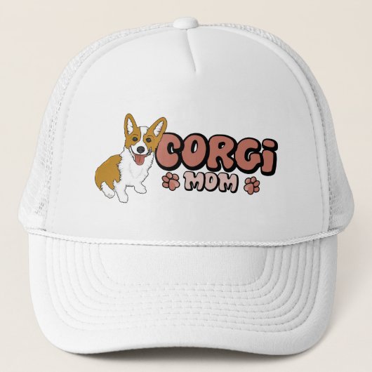 Casquette Maman de corgi (Devant)