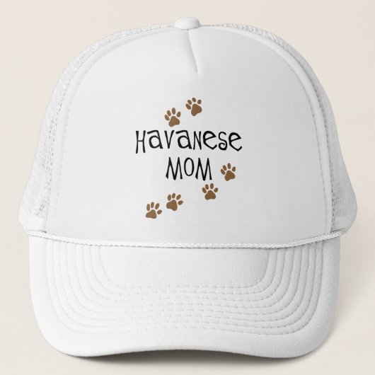 Casquette Maman de Havanese (Devant)