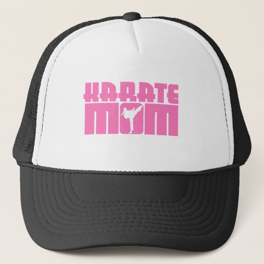 Casquette Maman de karaté (Devant)