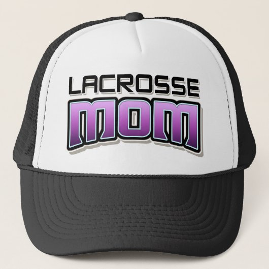 Casquette MAMAN de lacrosse (Devant)
