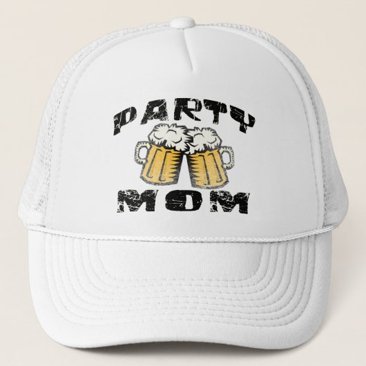 Casquette Maman de partie (Devant)