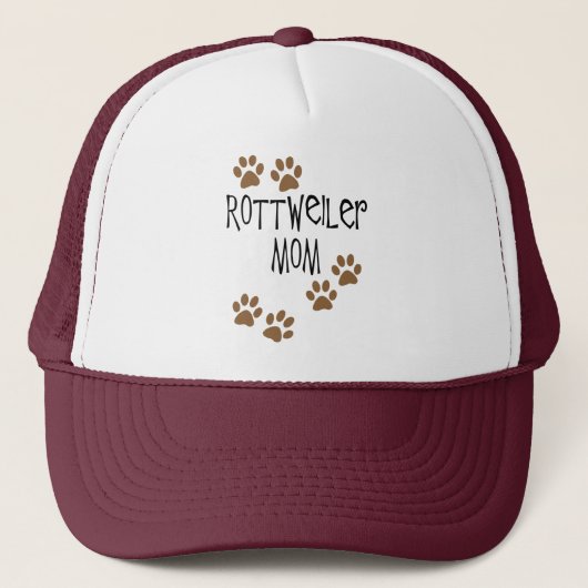 Casquette Maman de rottweiler (Devant)