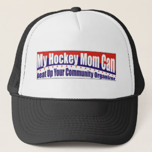 Casquette Maman d'hockey contre l'organisateur de la