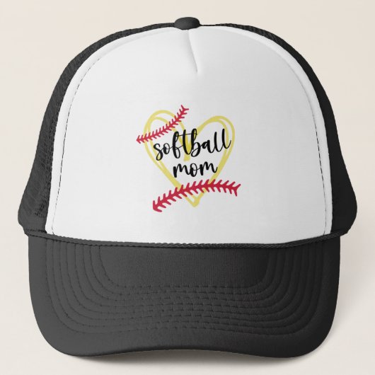 Casquette Maman du softball (Devant)