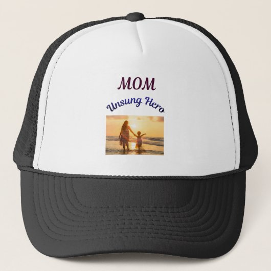 Casquette Maman, héros méconnu (Devant)