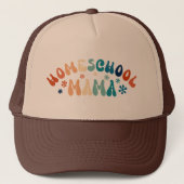 Casquette Maman maman de l'école familiale Retro (Devant)