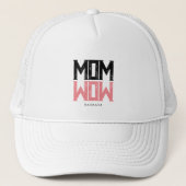 Casquette Maman moderne WOW Life (Devant)