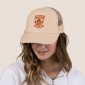 Casquette Maman Rétro Groovy Distributrice de Snacks Profess (En situation)