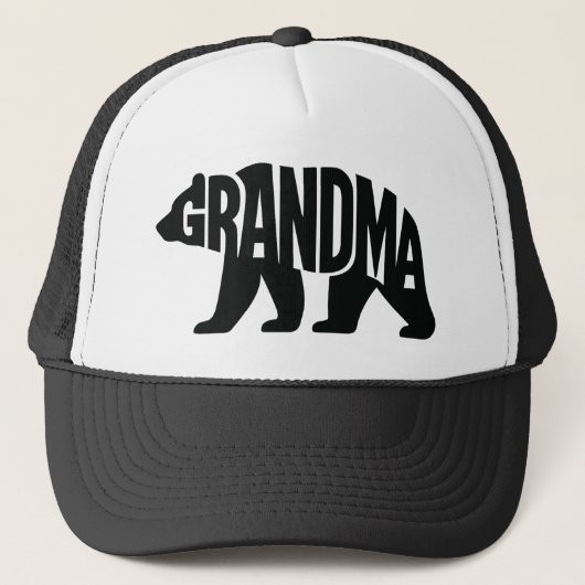 Casquette Mamie Ours (Devant)