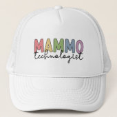 Casquette Mammo Technologue Mammographie Technicien Cadeau (Devant)