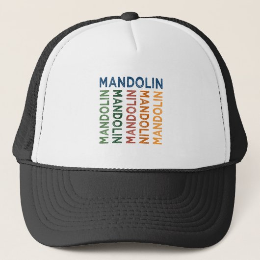Casquette Mandolin coloré (Devant)