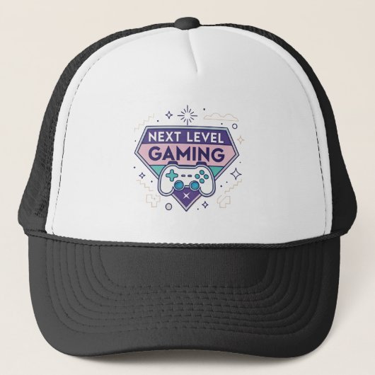 Casquette Manette de jeu rétro de niveau supérieur Tr (Devant)