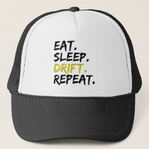 Casquette Manger Dormir Dériver Répéter - Dérive