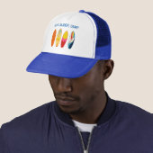 Casquette Manger, dormir, Surf - Vie de plage (En situation)