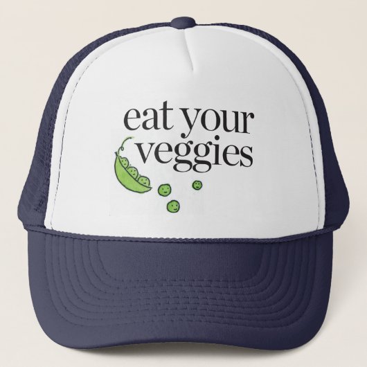 Casquette Mangez de votre légume (Devant)