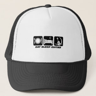 Casquette Mangez la guitare de sommeil