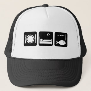Casquette Mangez les poissons 1 de sommeil