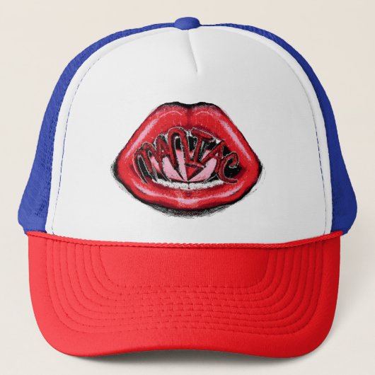 CASQUETTE MANIAC (Devant)