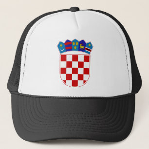 Casquette Manteau de la Croatie des bras