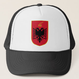 Casquette Manteau de l'Albanie des bras