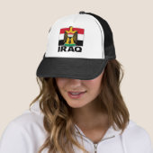 Casquette Manteau de l'Irak de drapeau de bras (En situation)