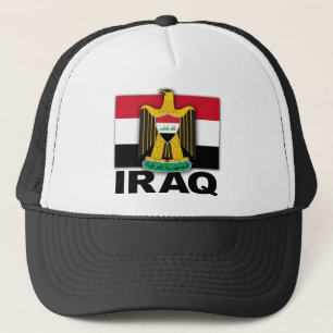 Casquette Manteau de l'Irak de drapeau de bras