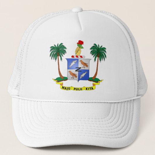 Casquette Manteau d'îles de Cocos (Keeling) des bras cc (Devant)