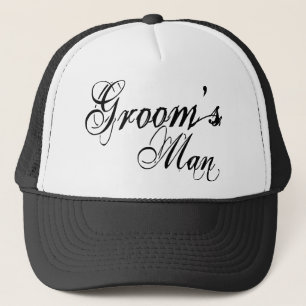 Casquette Manuscrit grunge de Naughy - noir de l'homme du