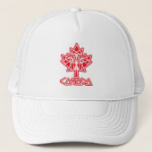 CASQUETTE MAPLE MADE WITH TRIANGLES CANADA FLAG BY MASANSER (Devant)