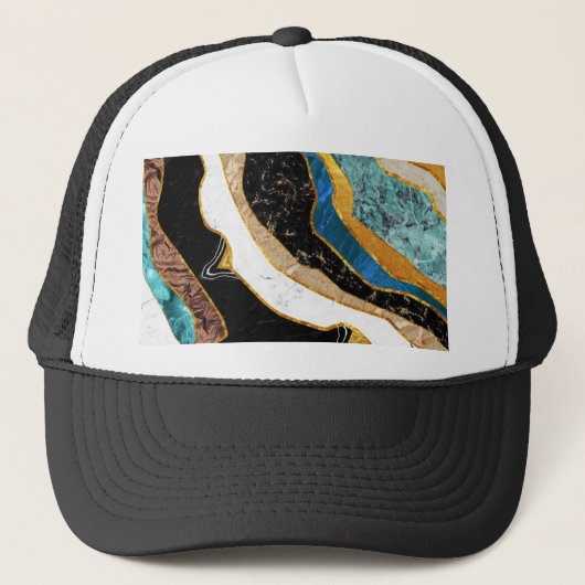 Casquette marbre italien (Devant)